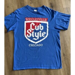 Wrigleyville Chicago Cubs Style - Old Style tee shirt - Size Medium-100% cotton